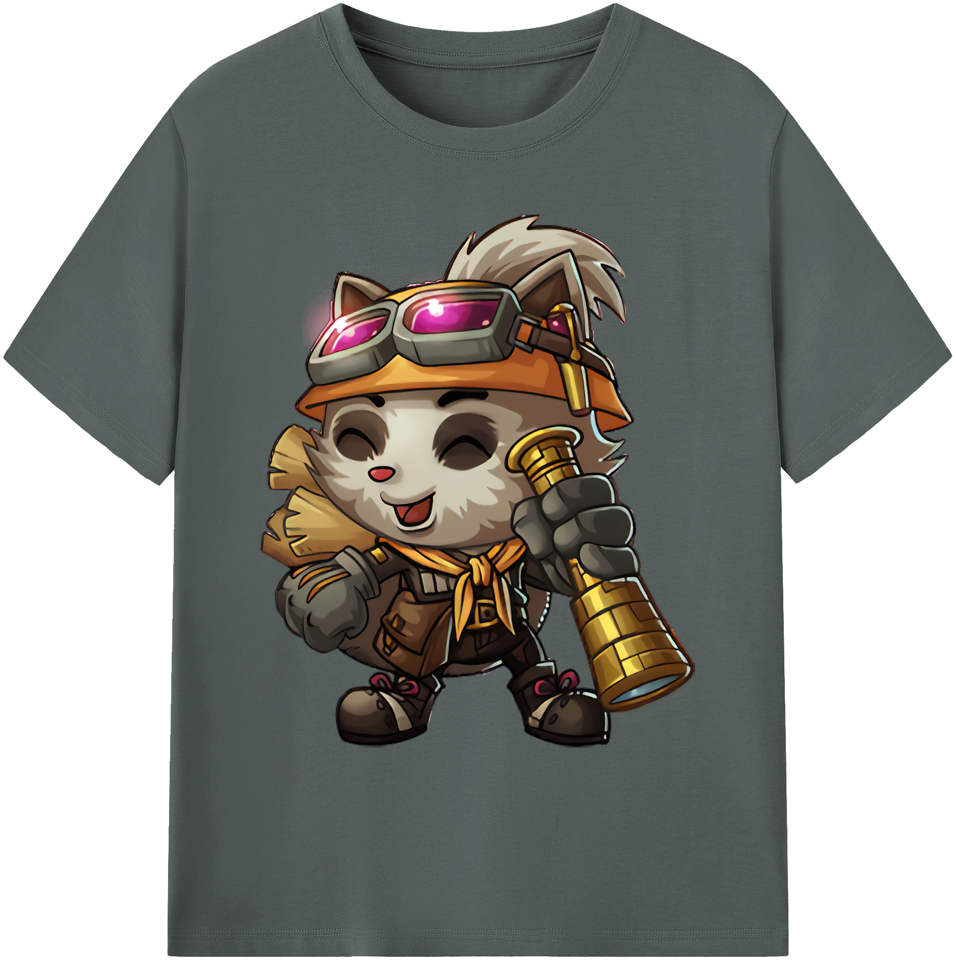 リーグ・オブ・レジェンド League of Legends LOL 綿100％ メンズ半袖Tシャツ｜肌触りやわらか＆通気性